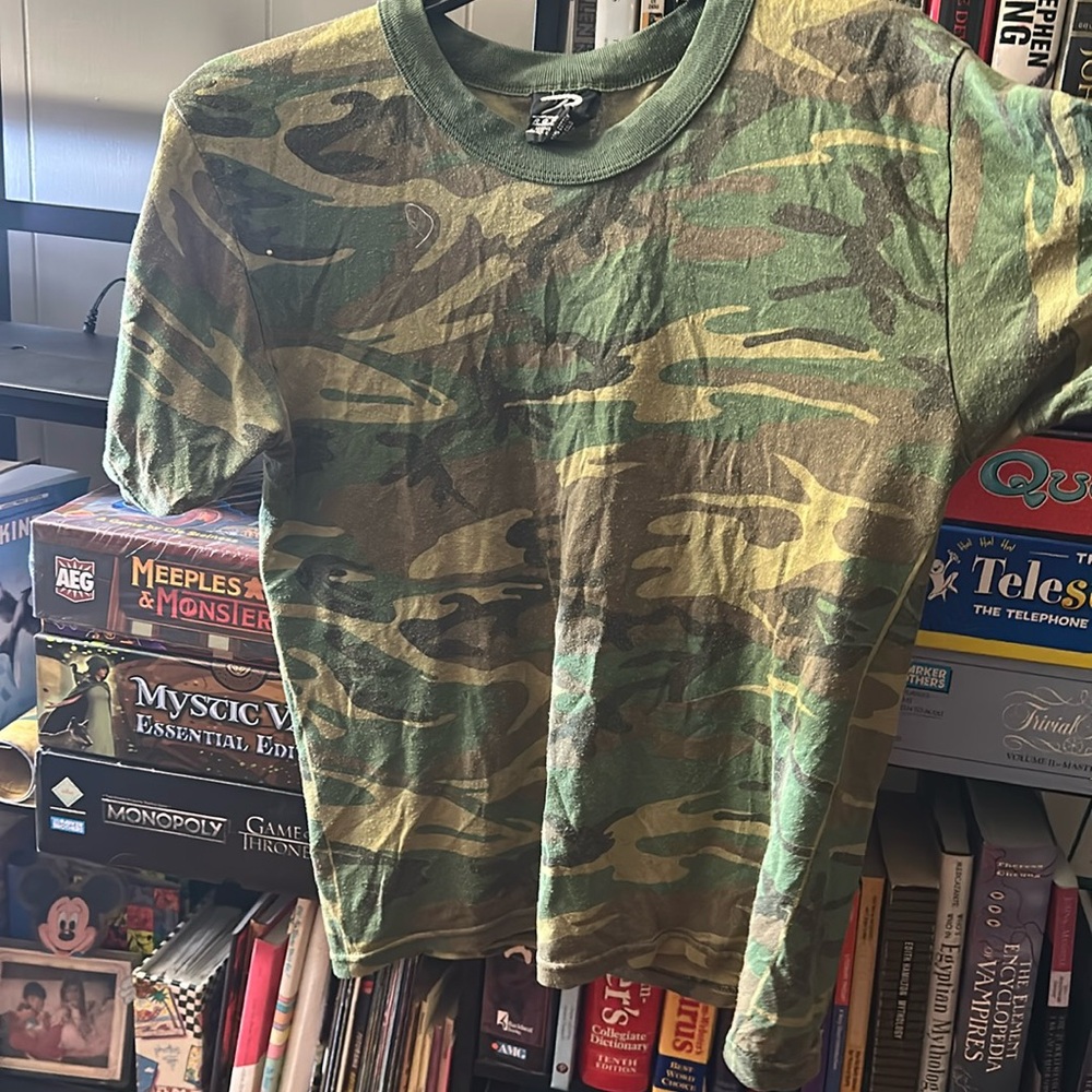 Rhothco green camo t